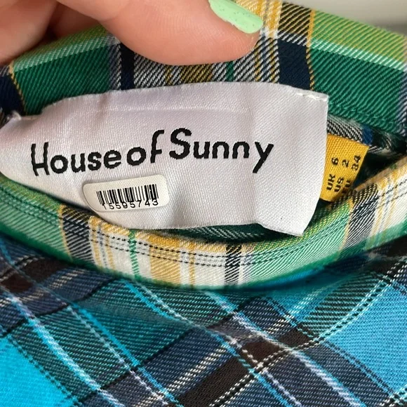 House of Sunny Womens mini skirt Victoria kilt size 2 - Picture 7 of 8